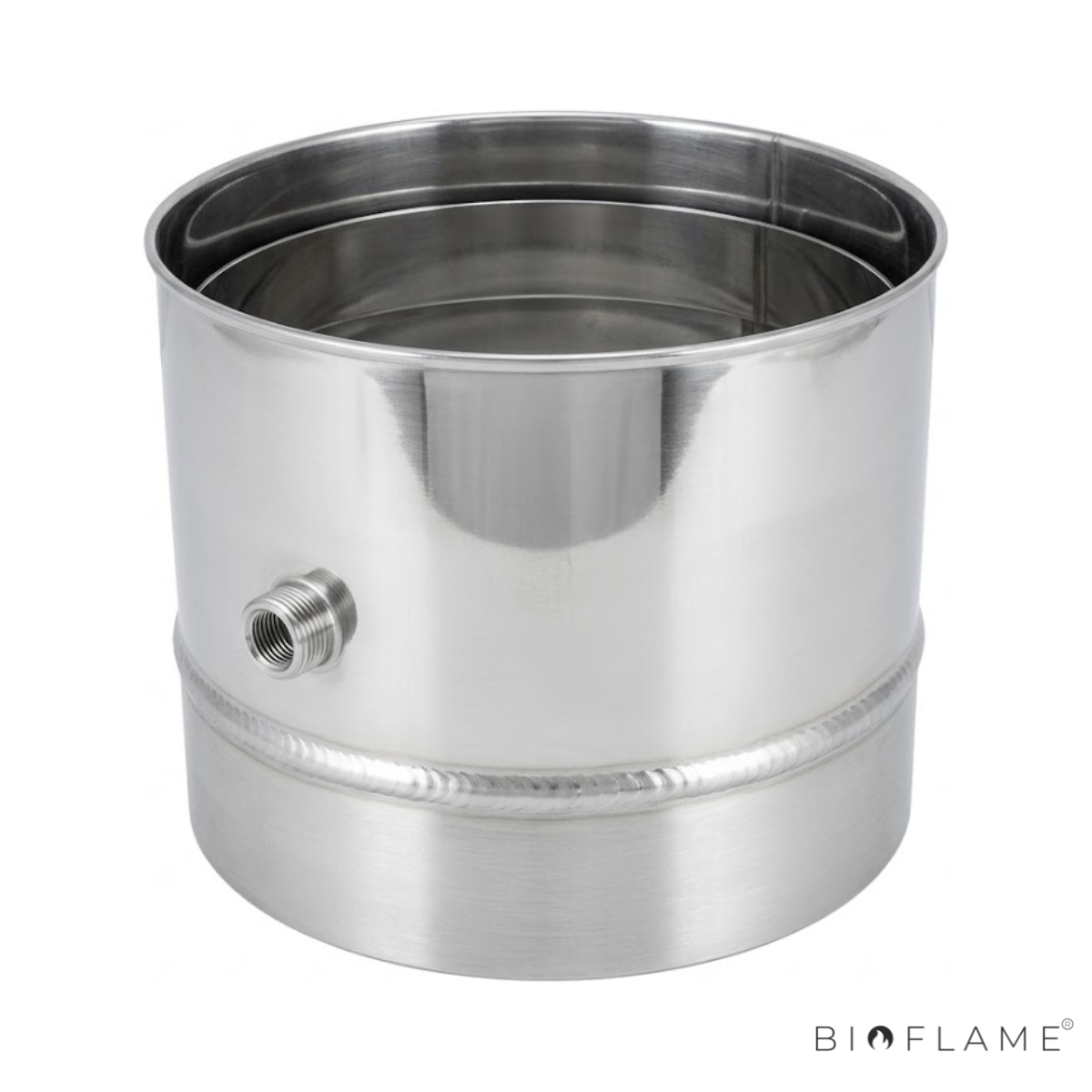 RECOLHA DE CONDENSADOS EM INOX COM ABRAÇADEIRA - VM CHAMINÉS ALFA