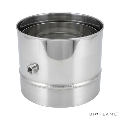 RECOLHA DE CONDENSADOS EM INOX COM ABRAÇADEIRA - VM CHAMINÉS ALFA