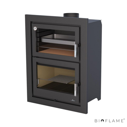 RECUPERADOR DE CALOR A LENHA - BRONPI MURANO COM FORNO