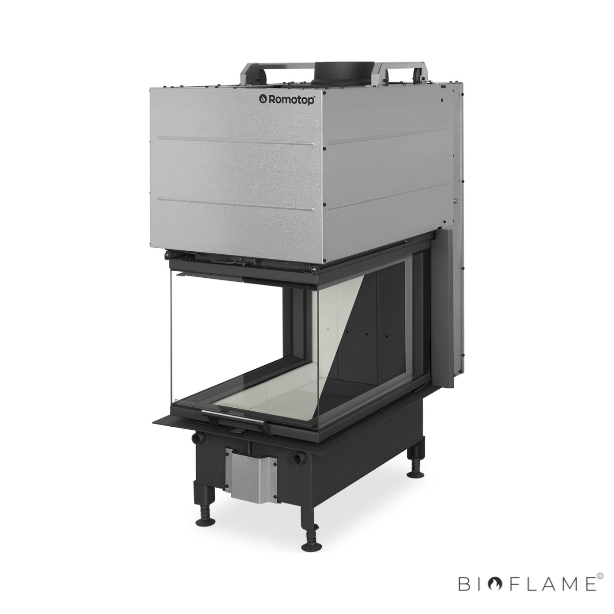 RECUPERADOR DE CALOR A LENHA - ROMOTOP HEAT HU3LF