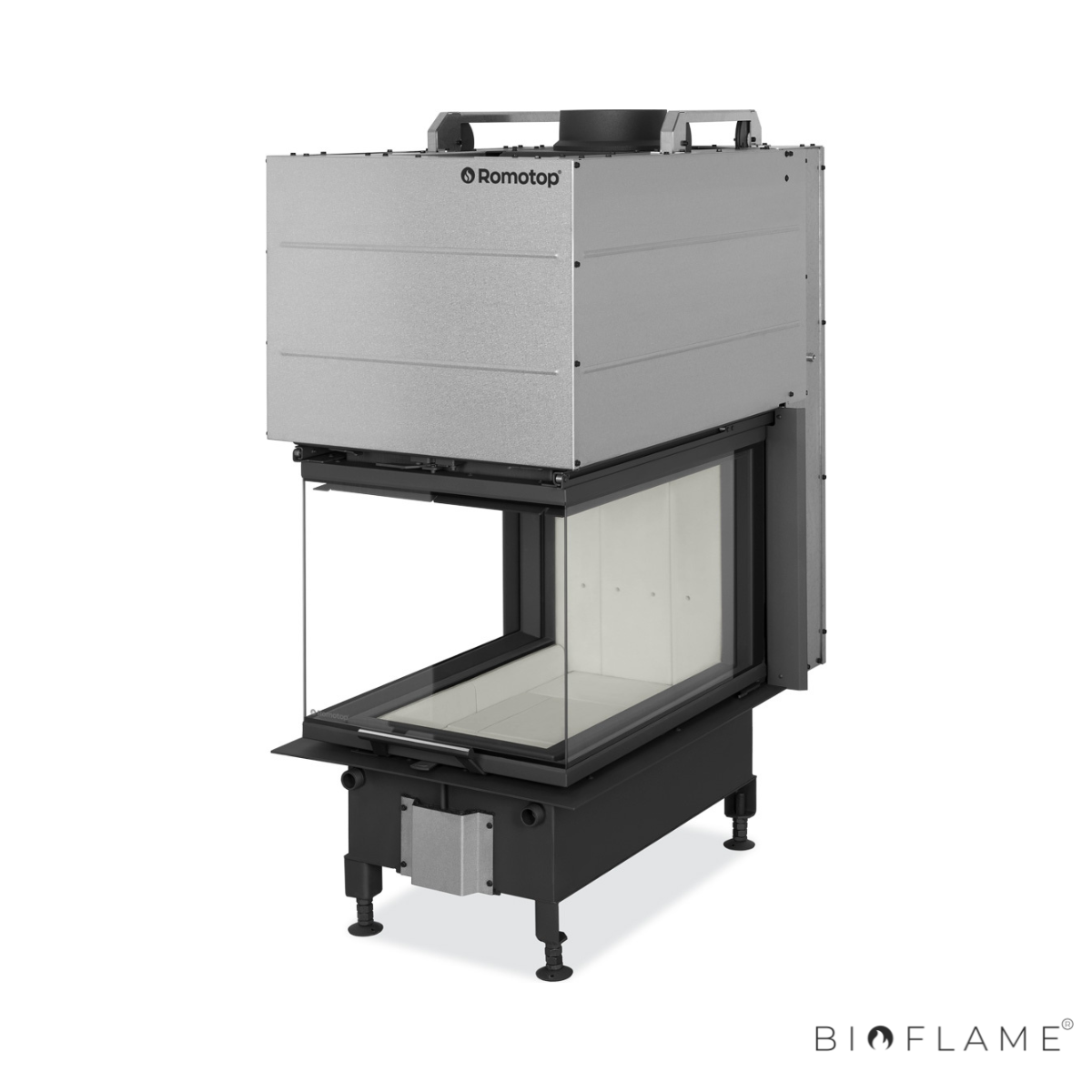 RECUPERADOR DE CALOR A LENHA - ROMOTOP HEAT HU3LF