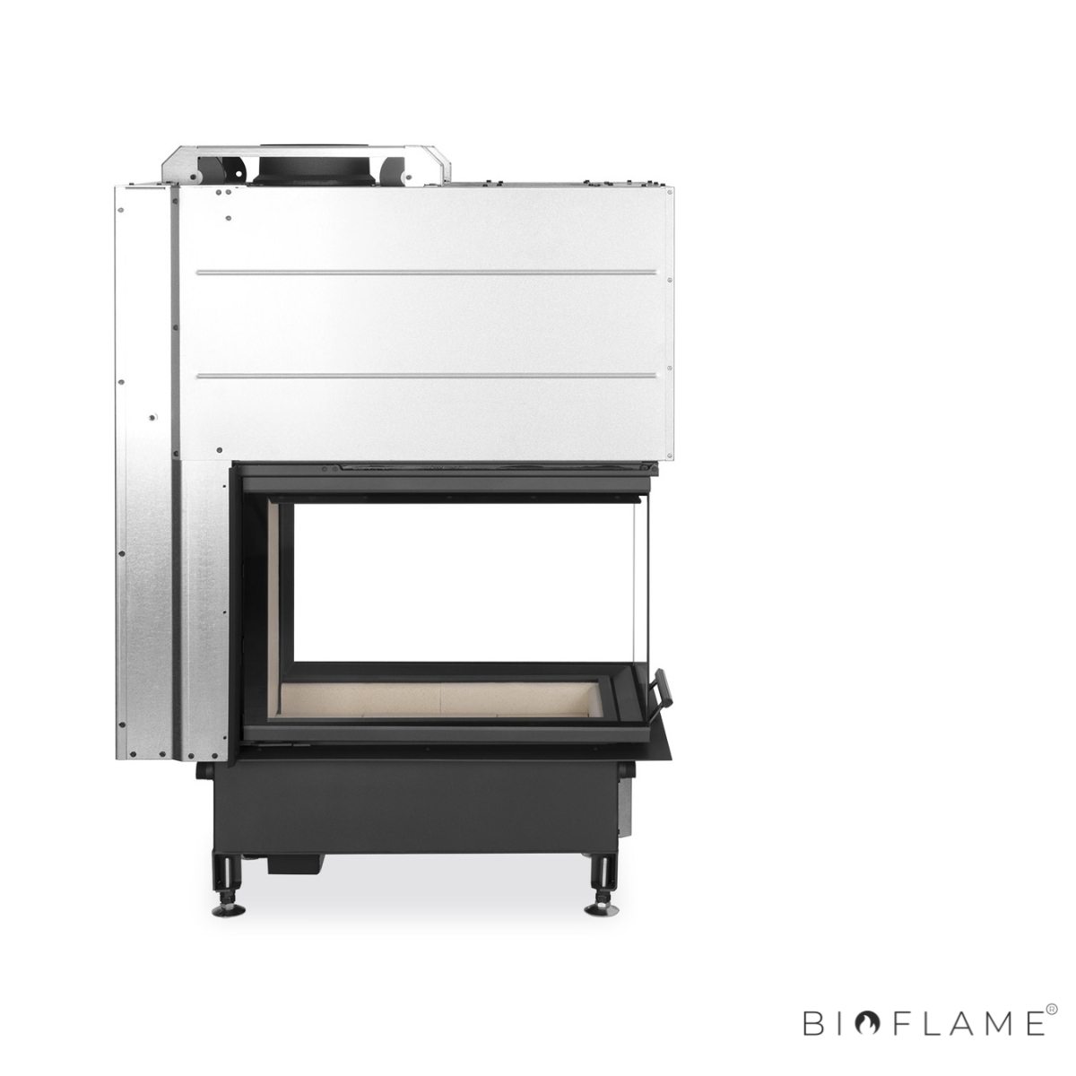 RECUPERADOR DE CALOR A LENHA - ROMOTOP HEAT HU3LF