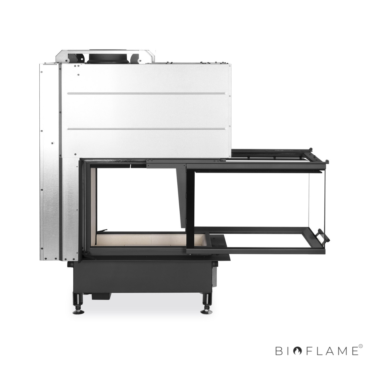 RECUPERADOR DE CALOR A LENHA - ROMOTOP HEAT HU3LF