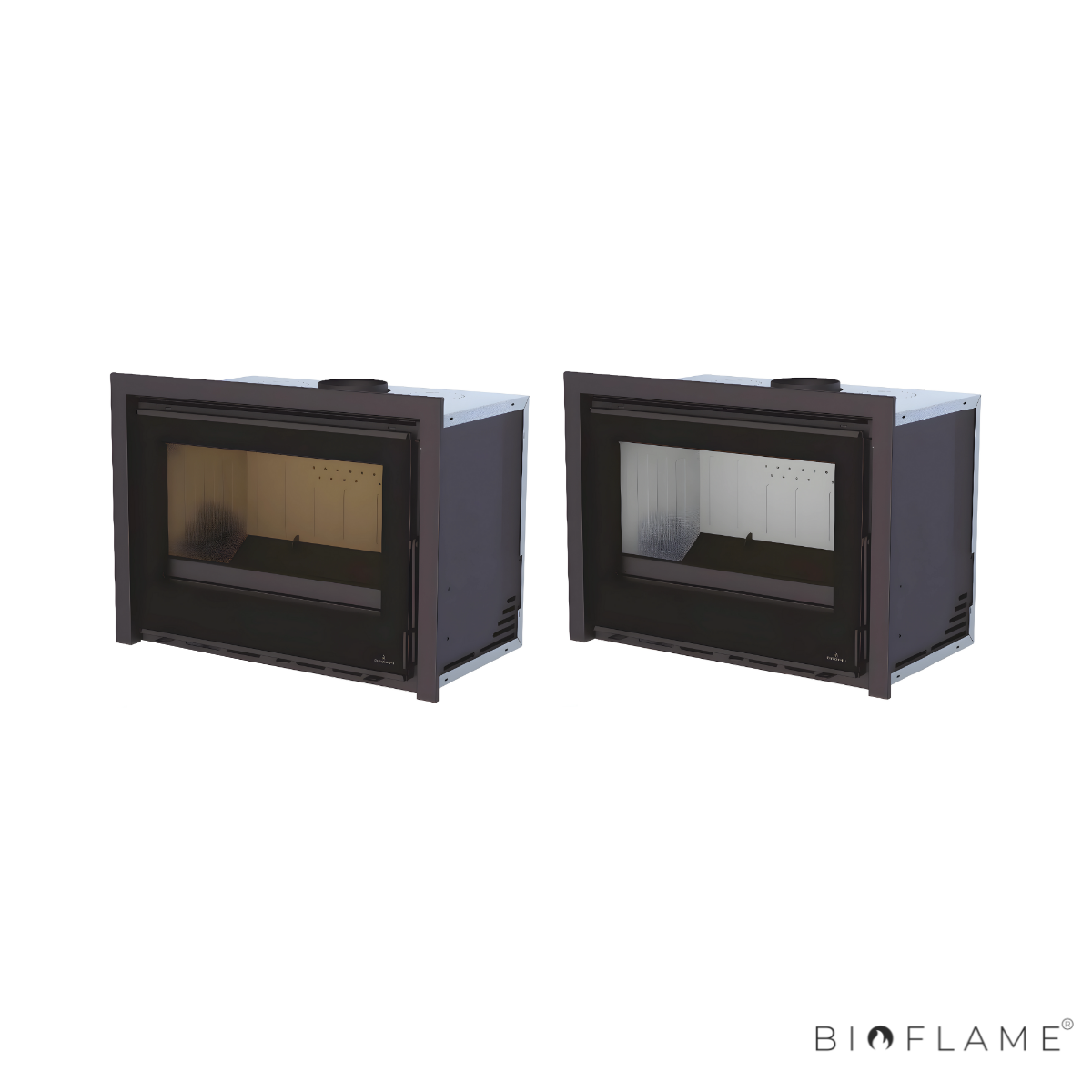 RECUPERADOR DE CALOR A LENHA COM VENTILAÇÃO CANALIZÁVEL - BRONPI CAIRO 80