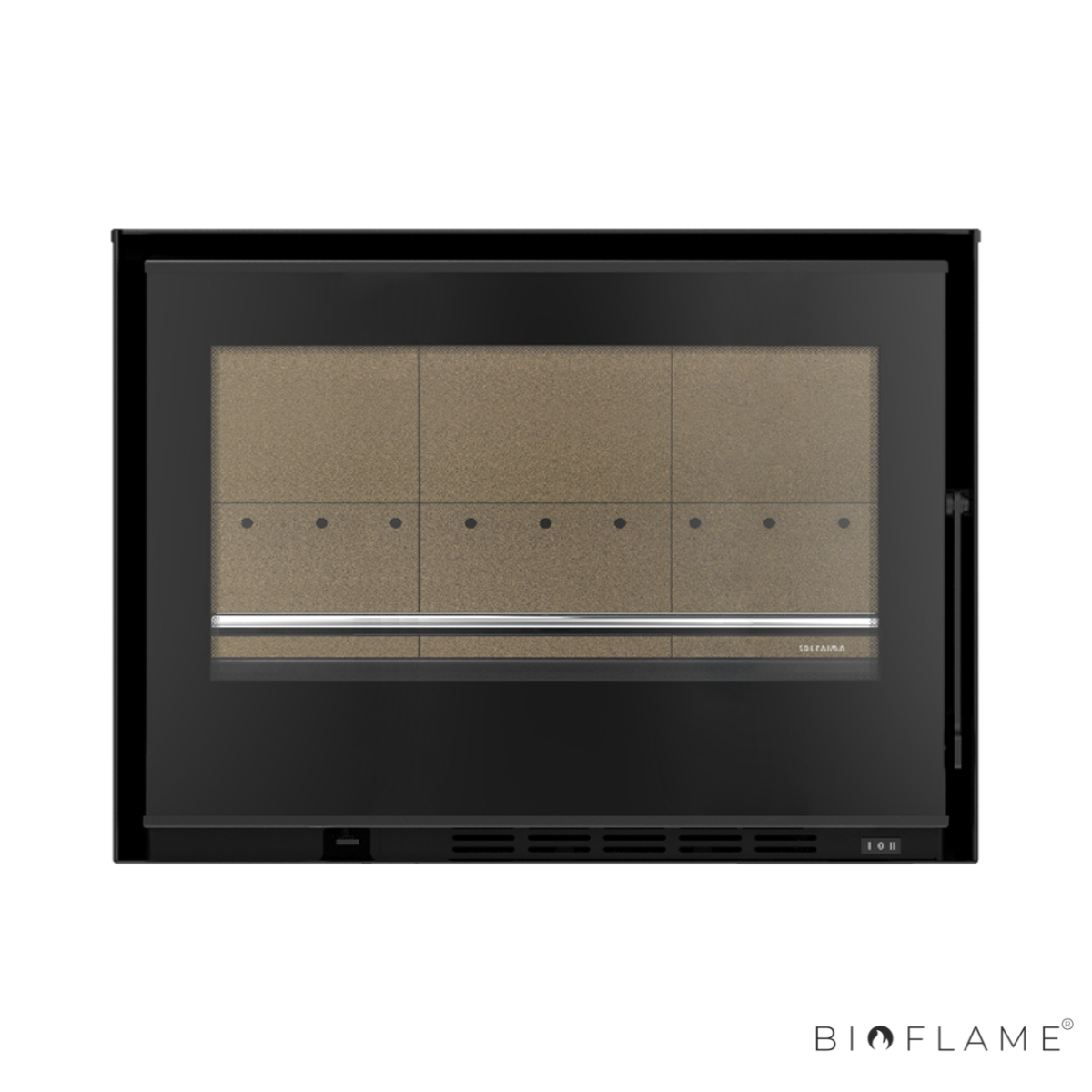 RECUPERADOR DE CALOR A LENHA COM VENTILAÇÃO CANALIZÁVEL - SOLZAIMA LOKI ECO 70