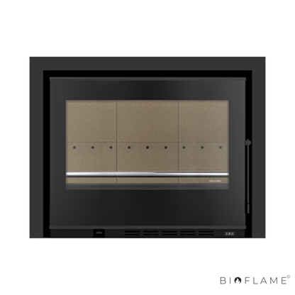 RECUPERADOR DE CALOR A LENHA COM VENTILAÇÃO CANALIZÁVEL - SOLZAIMA LOKI ECO 70