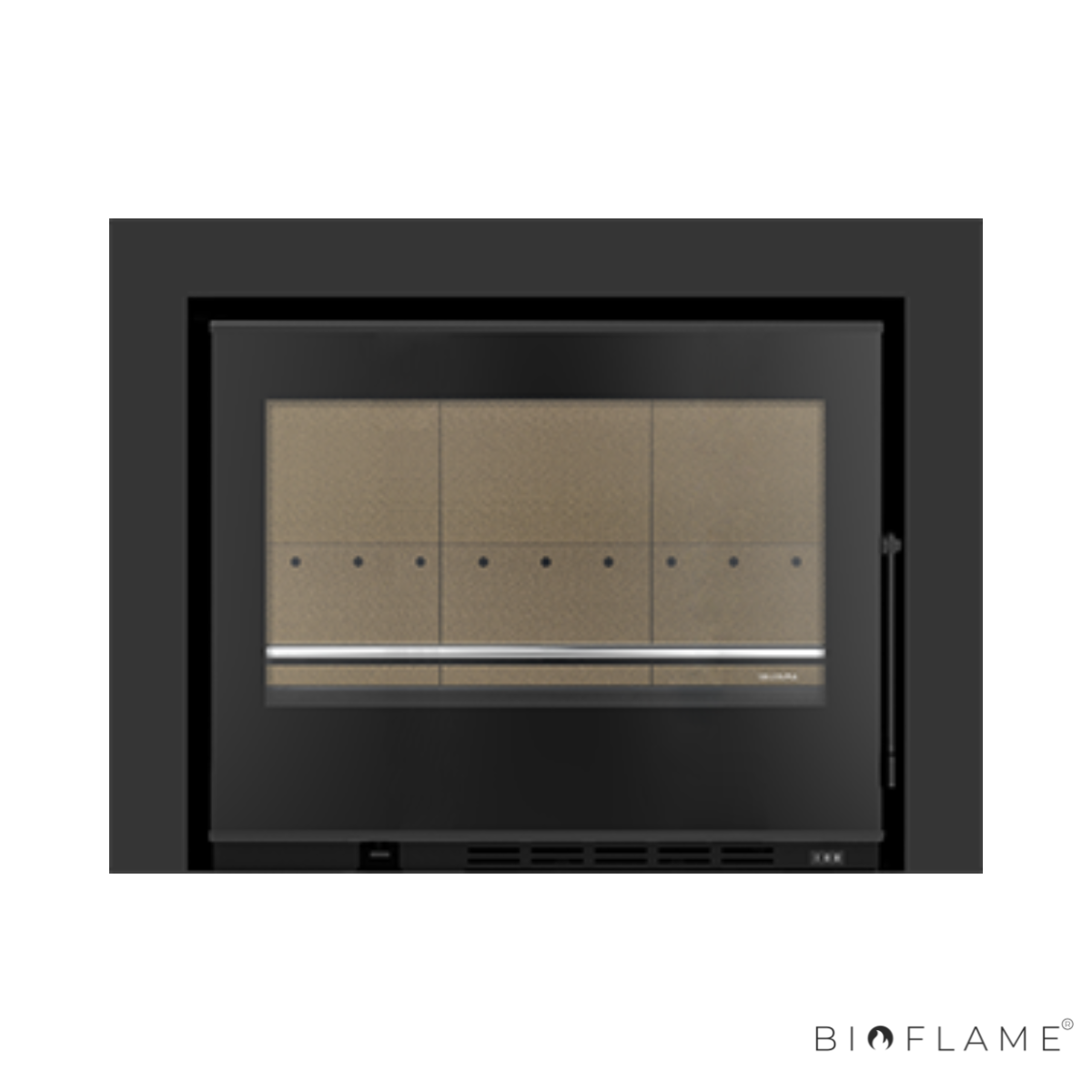 RECUPERADOR DE CALOR A LENHA COM VENTILAÇÃO CANALIZÁVEL - SOLZAIMA LOKI ECO 70