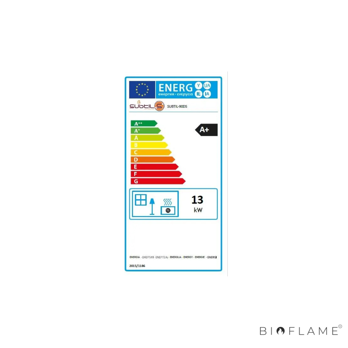 RECUPERADOR DE CALOR A LENHA COM VENTILAÇÃO DUPLA FACE - SUBTIL 90DS