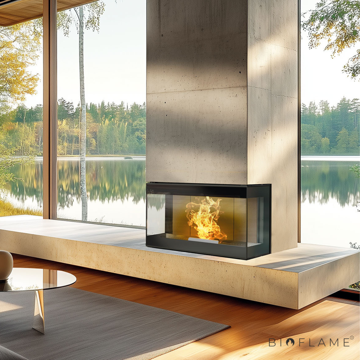 RECUPERADOR DE CALOR A PELLETS CANALIZÁVEL - L'ARTISTICO ORY AP 800 ORY AP 800 3 Faces