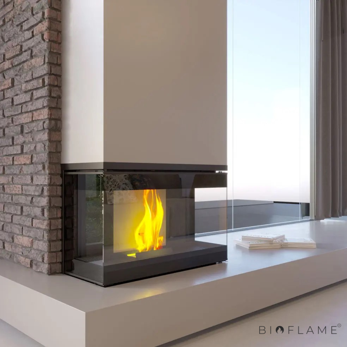 RECUPERADOR DE CALOR A PELLETS CANALIZÁVEL - L'ARTISTICO ORY AP 800 ORY AP 800 3 Faces