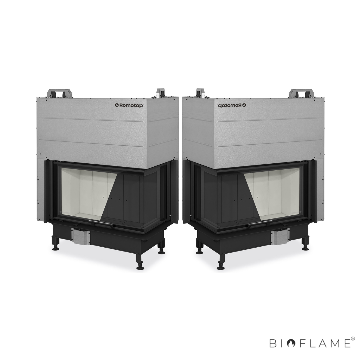 RECUPERADOR DE CALOR A LENHA - ROMOTOP HEAT R/L 3F