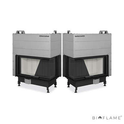 RECUPERADOR DE CALOR A LENHA - ROMOTOP HEAT R/L 3F