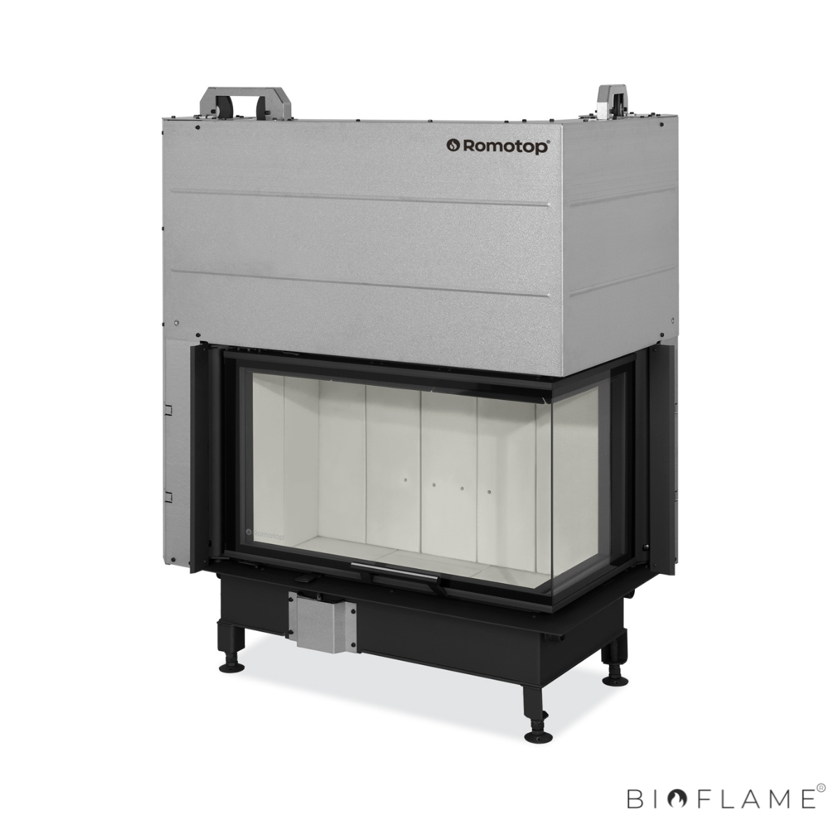 RECUPERADOR DE CALOR A LENHA - ROMOTOP HEAT R/L 3F