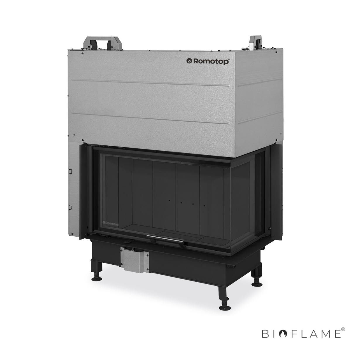 RECUPERADOR DE CALOR A LENHA - ROMOTOP HEAT R/L 3F