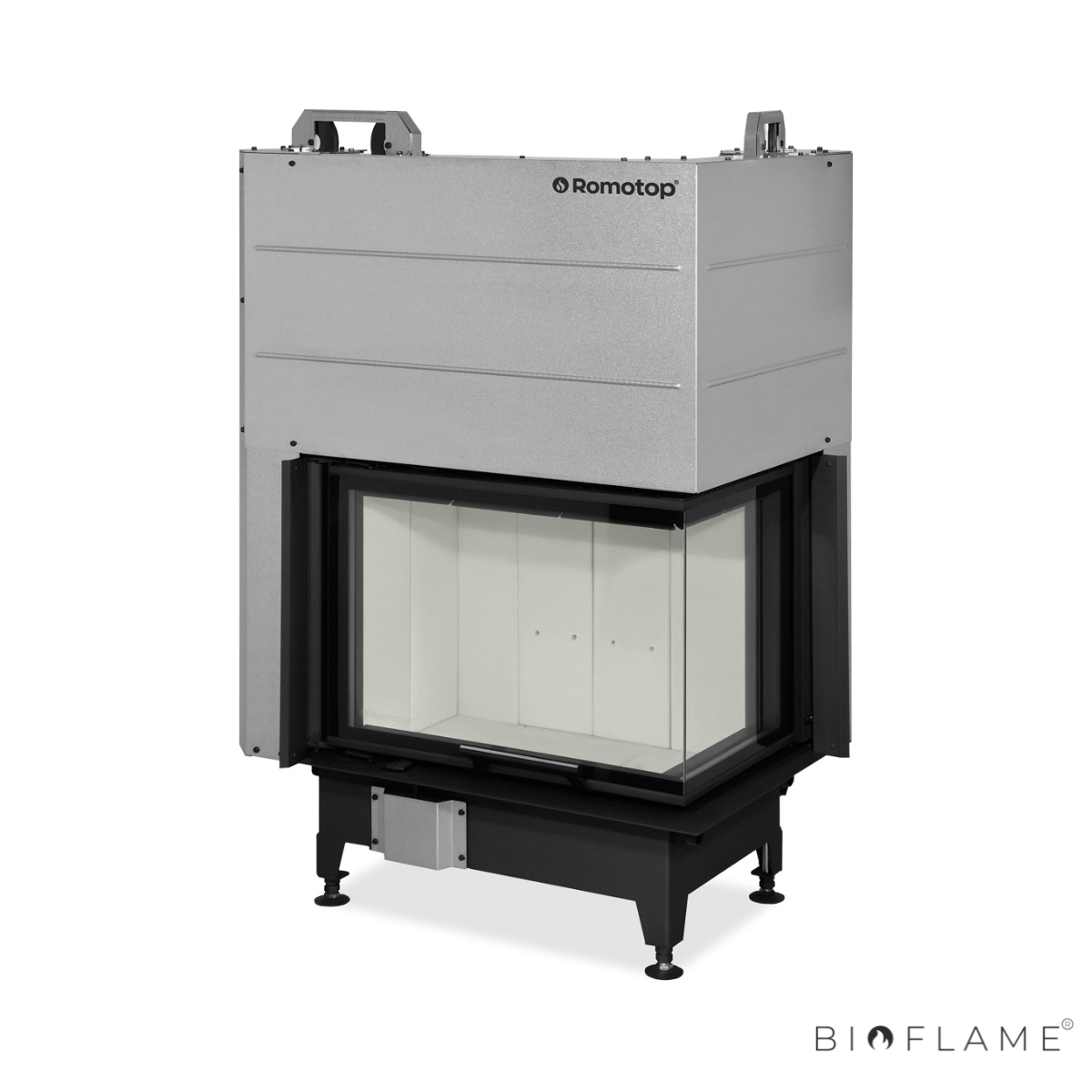 RECUPERADOR DE CALOR A LENHA - ROMOTOP HEAT R/L 3G L