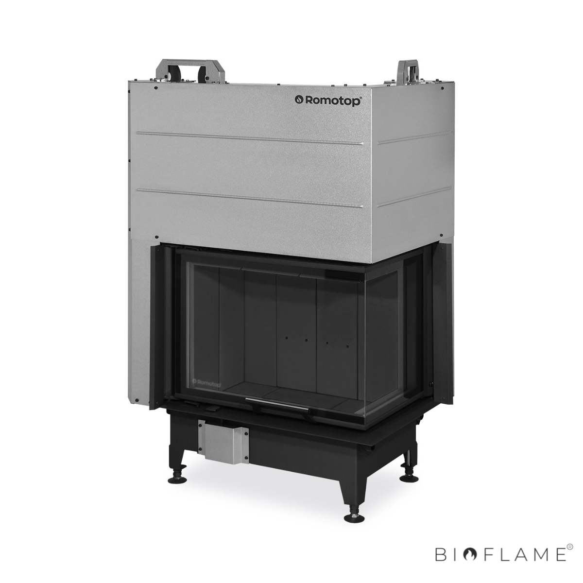 RECUPERADOR DE CALOR A LENHA - ROMOTOP HEAT R/L 3G L