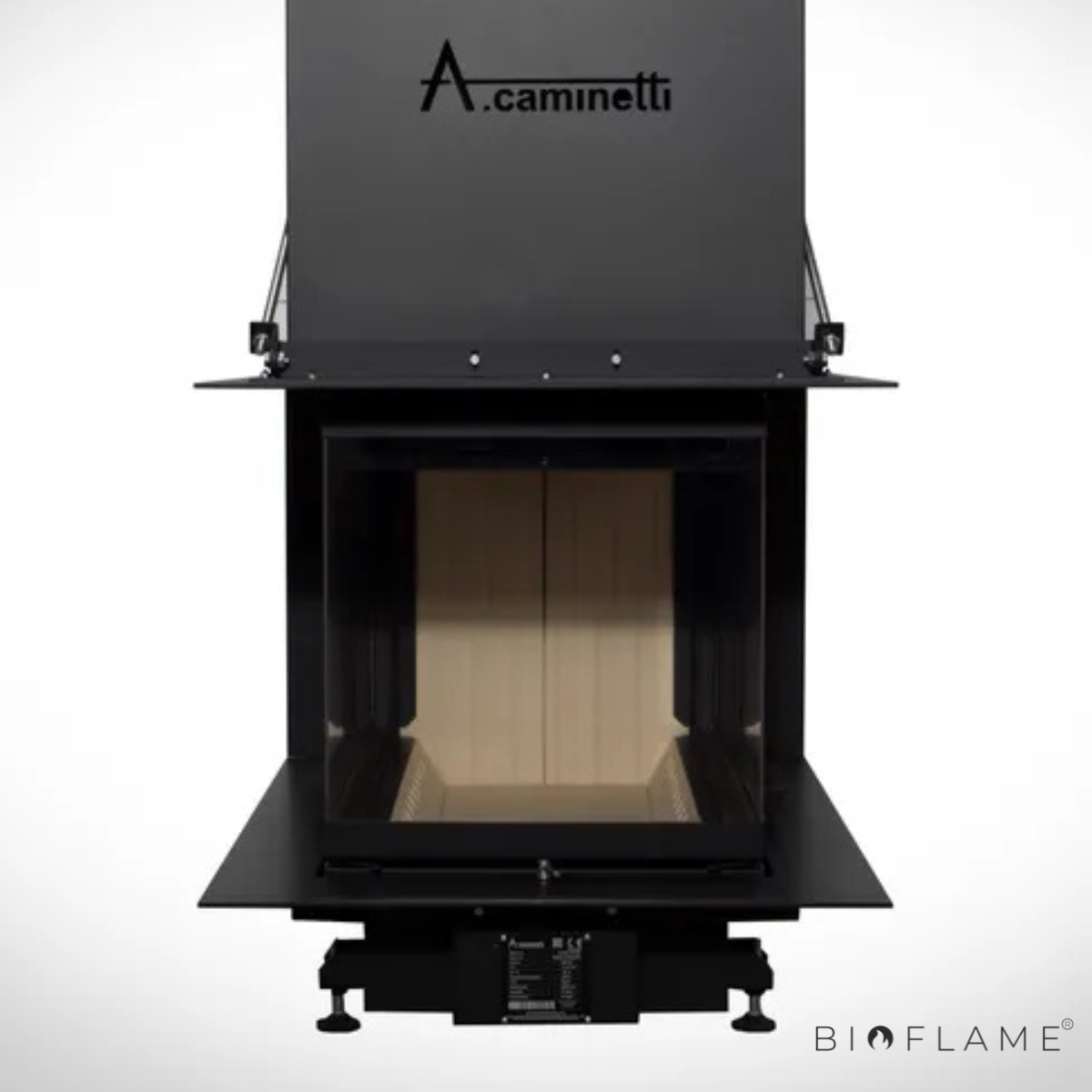 RECUPERADOR DE CALOR A LENHA - A.CAMINETTI CRYSTAL 3D