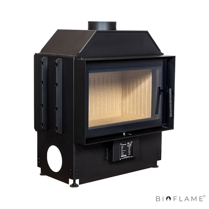 RECUPERADOR DE CALOR A LENHA - A.CAMINETTI FLAT 80 OPEN SIDE