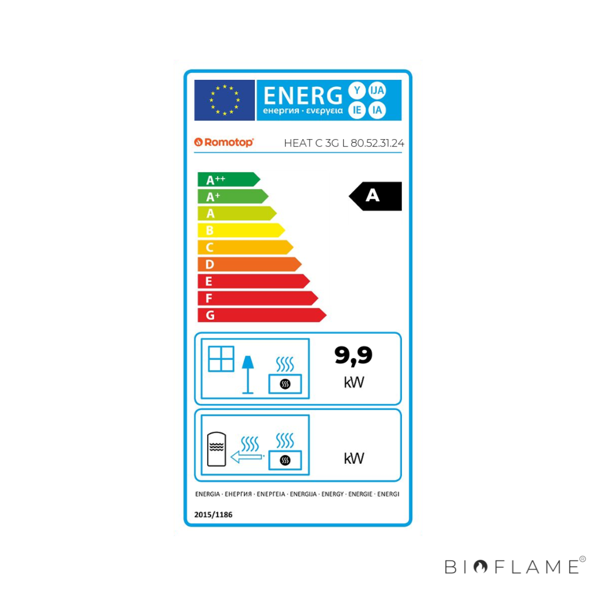 RECUPERADOR DE CALOR A LENHA - ROMOTOP HEAT HC3LJ