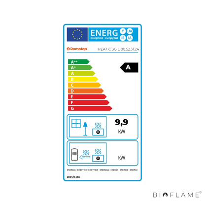 RECUPERADOR DE CALOR A LENHA - ROMOTOP HEAT HC3LJ