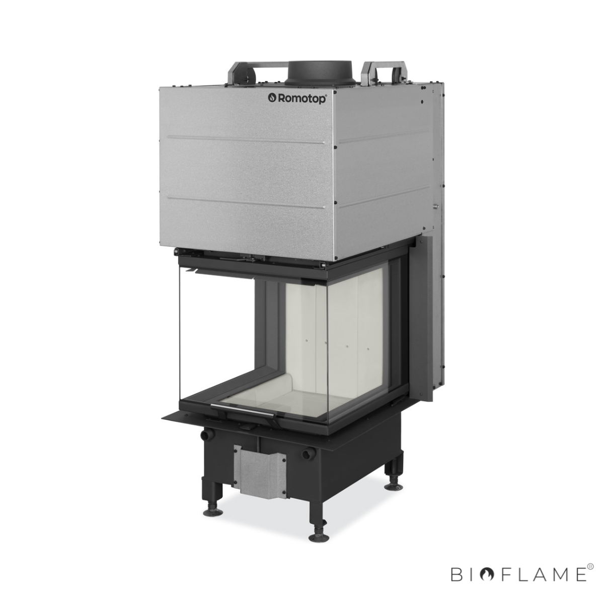 RECUPERADOR DE CALOR A LENHA - ROMOTOP HEAT HU3LG 24