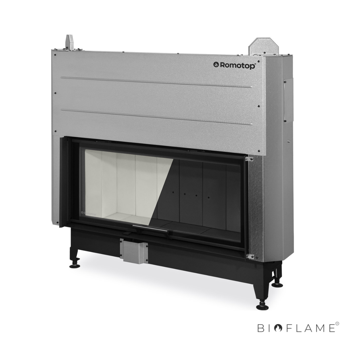 RECUPERADOR DE CALOR DE CALOR A LENHA - ROMOTOP HEAT H3LG
