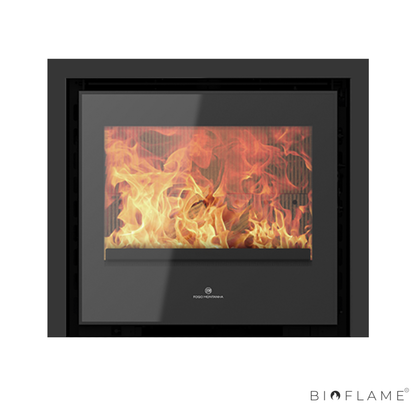 RECUPERADOR DE CALOR A LENHA COM VENTILAÇÃO CANALIZÁVEL - FOGO MONTANHA CLASSIC E601