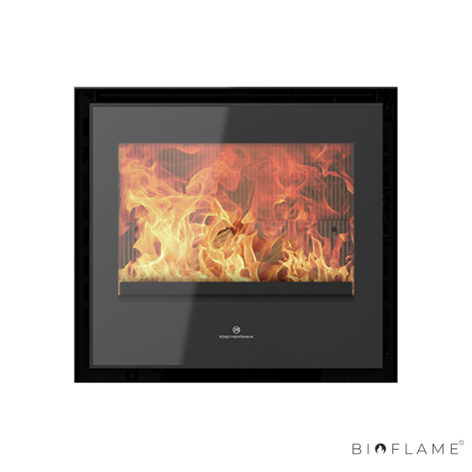 RECUPERADOR DE CALOR A LENHA COM VENTILAÇÃO CANALIZÁVEL - FOGO MONTANHA CLASSIC E601