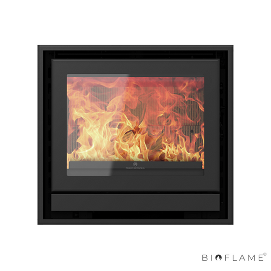 RECUPERADOR DE CALOR A LENHA COM VENTILAÇÃO CANALIZÁVEL - FOGO MONTANHA CLASSIC E601