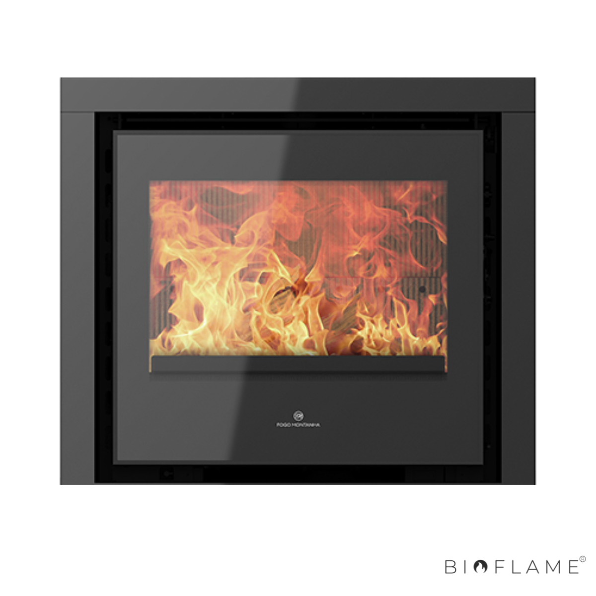 RECUPERADOR DE CALOR A LENHA COM VENTILAÇÃO CANALIZÁVEL - FOGO MONTANHA CLASSIC E601