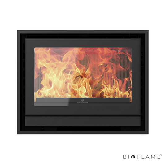 RECUPERADOR DE CALOR A LENHA COM VENTIALAÇÃO CANALIZÁVEL - FOGO MONTANHA CLASSIC E701