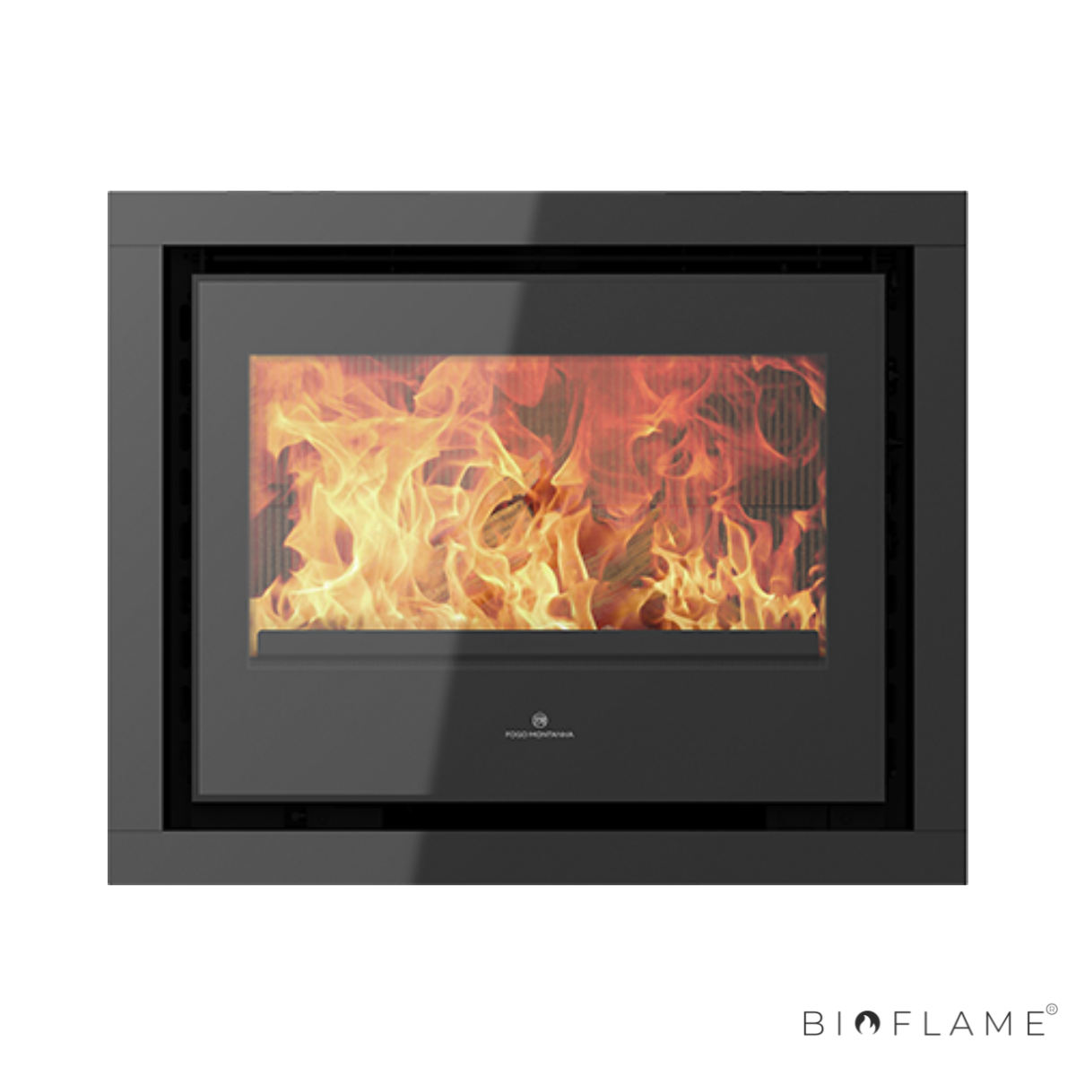 RECUPERADOR DE CALOR A LENHA COM VENTIALAÇÃO CANALIZÁVEL - FOGO MONTANHA CLASSIC E701
