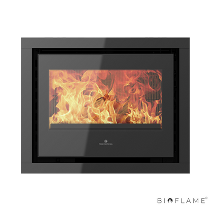 RECUPERADOR DE CALOR A LENHA COM VENTIALAÇÃO CANALIZÁVEL - FOGO MONTANHA CLASSIC E701