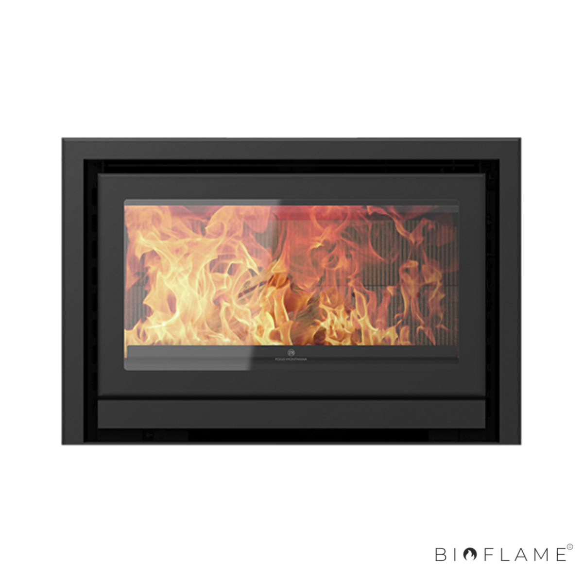 RECUPERADOR DE CALOR A LENHA COM VENTILAÇÃO CANALIZÁVEL - FOGO MONTANHA CLASSIC E801