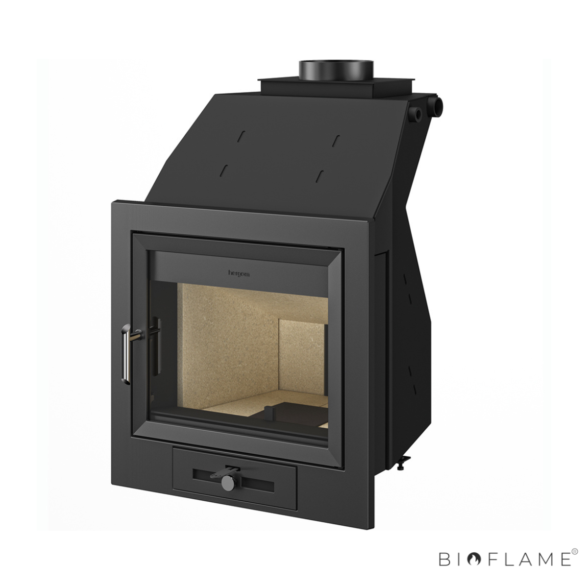 RECUPERADOR DE CALOR A LENHA PARA AQUECIMENTO CENTRAL - HERGOM H-02/22 SE