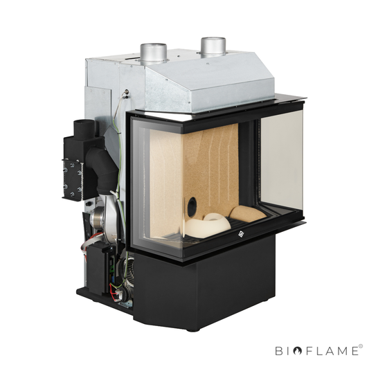 RECUPERADOR DE CALOR A PELLETS CANALIZÁVEL - MAGIKAL TRILOGY 3 FACES