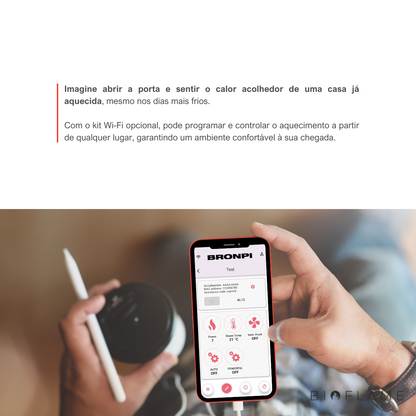 RECUPERADOR DE CALOR A PELLETS - BIOBRONPI NEVA