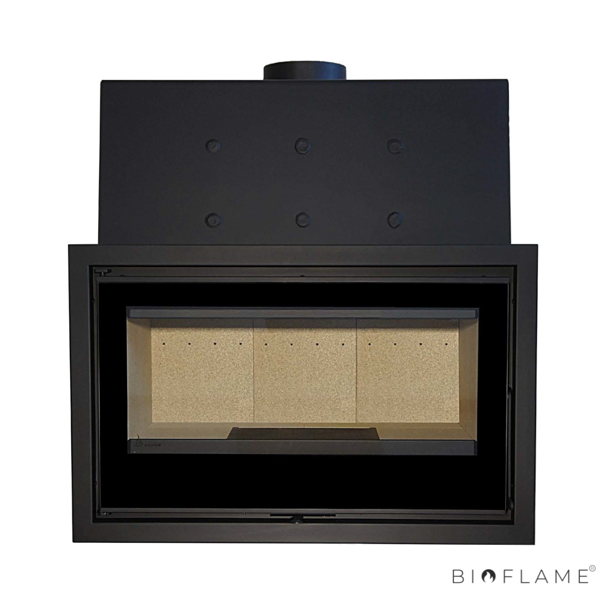 RECUPERADOR DE CALOR A LENHA PARA AQUECIMENTO CENTRAL - SOLRAK JADE 910 PLUS