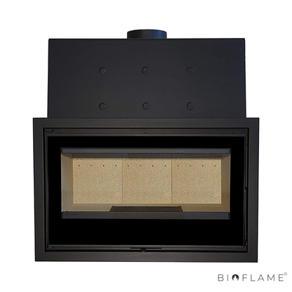 RECUPERADOR DE CALOR A LENHA PARA AQUECIMENTO CENTRAL - SOLRAK JADE 910 PLUS