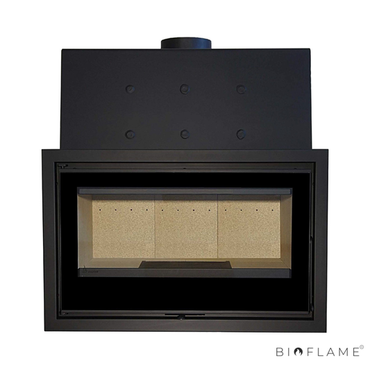 RECUPERADOR DE CALOR A LENHA PARA AQUECIMENTO CENTRAL - SOLRAK JADE 910 PLUS