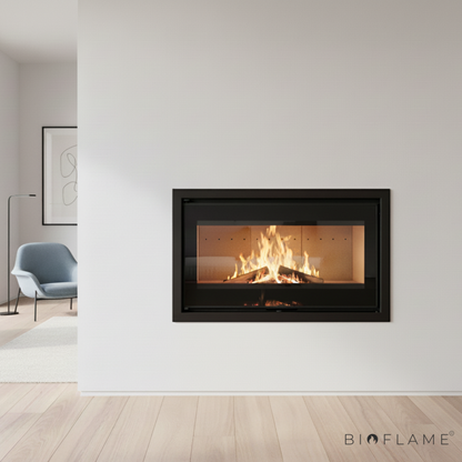 RECUPERADOR DE CALOR A LENHA PARA AQUECIMENTO CENTRAL - SOLRAK JADE 910 PLUS