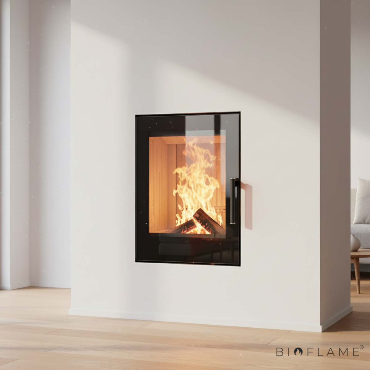 RECUPERADOR DE CALOR A LENHA PARA AQUECIMENTO CENTRAL - BEF AQUATIC WH 450