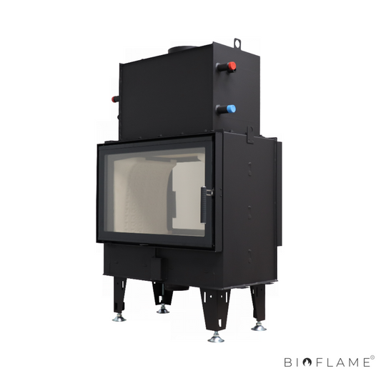 RECUPERADOR DE CALOR A LENHA PARA AQUECIMENTO CENTRAL - BEF TWIN 8 AQUATIC II