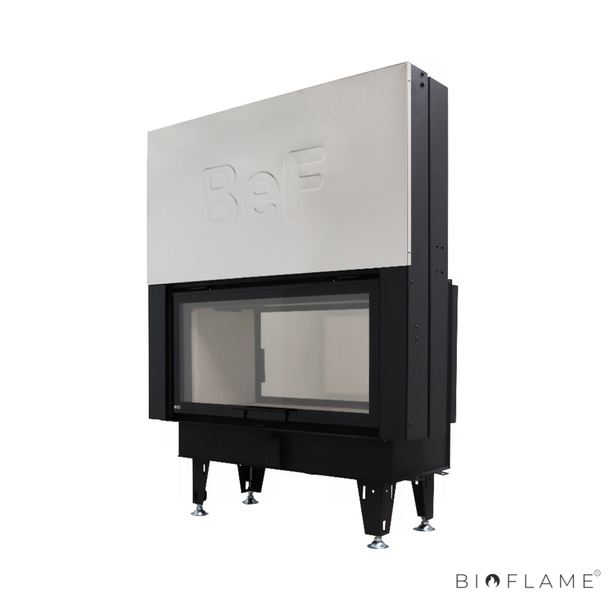 RECUPERADOR DE CALOR A LENHA PARA AQUECIMENTO CENTRAL - BEF TWIN V 10 AQUATIC II