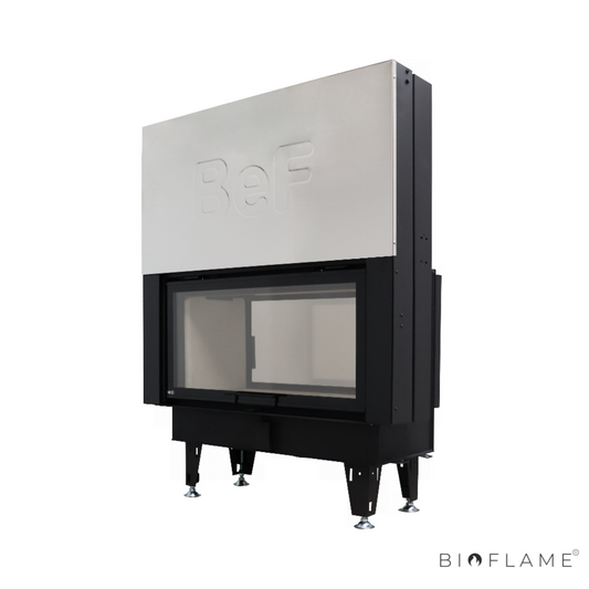 RECUPERADOR DE CALOR A LENHA PARA AQUECIMENTO CENTRAL - BEF TWIN V 10 AQUATIC II