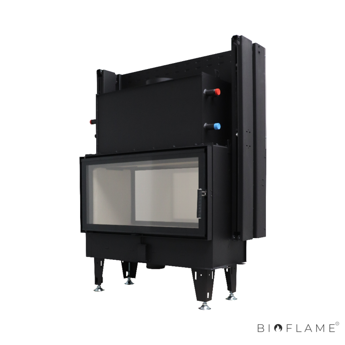 RECUPERADOR DE CALOR A LENHA PARA AQUECIMENTO CENTRAL - BEF TWIN V 10 AQUATIC II