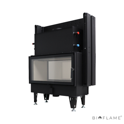 RECUPERADOR DE CALOR A LENHA PARA AQUECIMENTO CENTRAL - BEF TWIN V 10 AQUATIC II