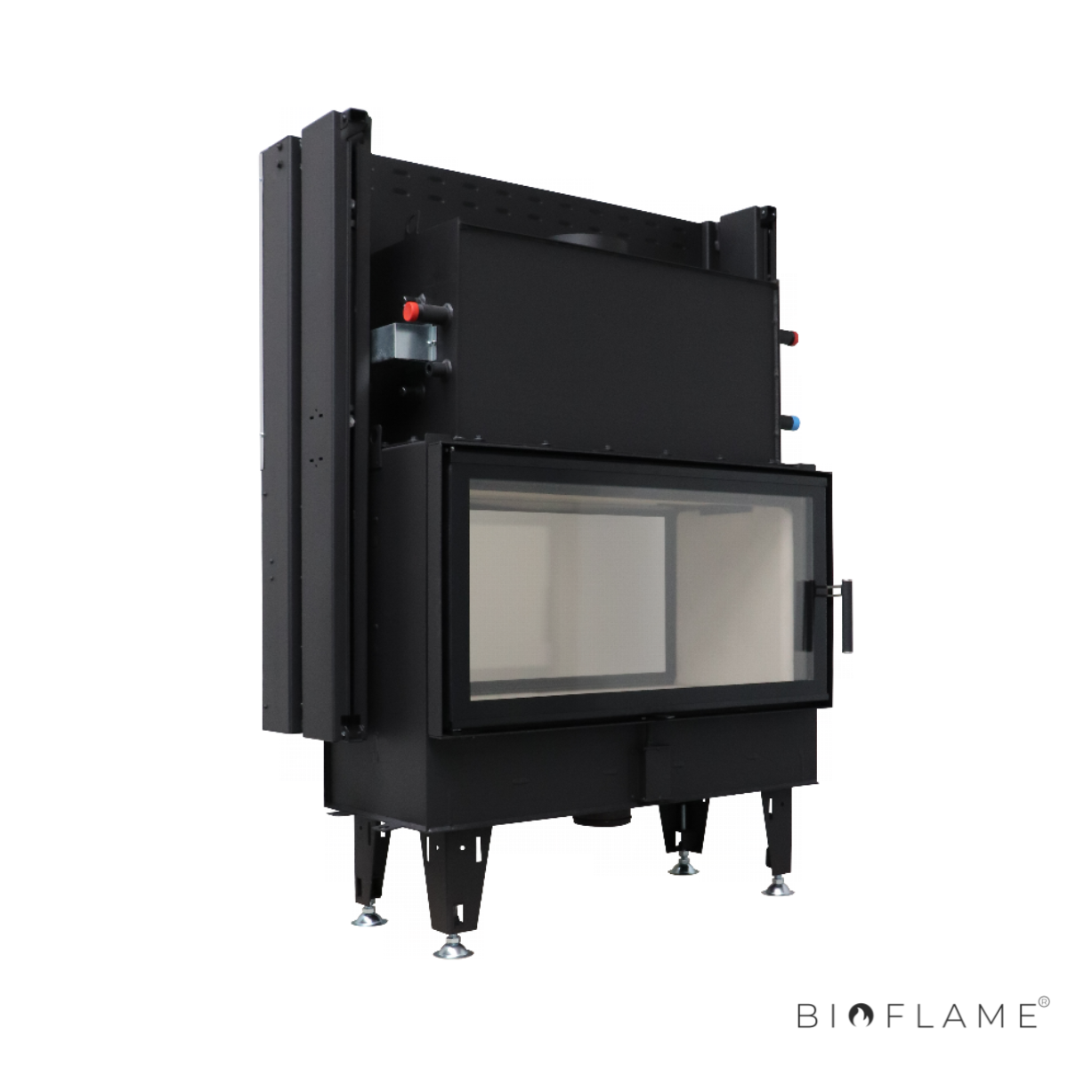 RECUPERADOR DE CALOR A LENHA PARA AQUECIMENTO CENTRAL - BEF TWIN V 10 AQUATIC II