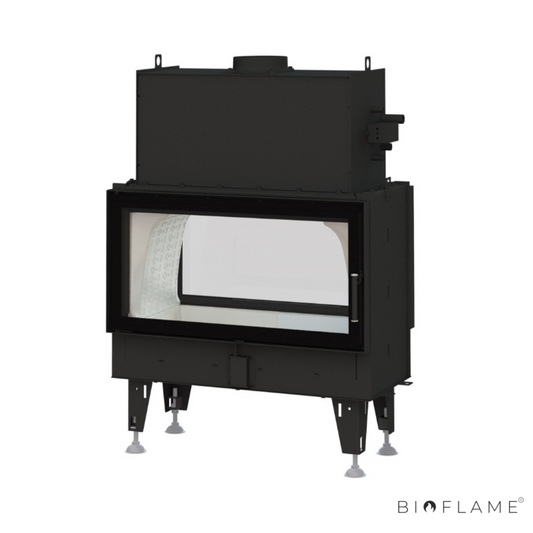 RECUPERADOR DE CALOR A LENHA PARA AQUECIMENTO CENTRAL - BEF TWIN 10 AQUATIC II