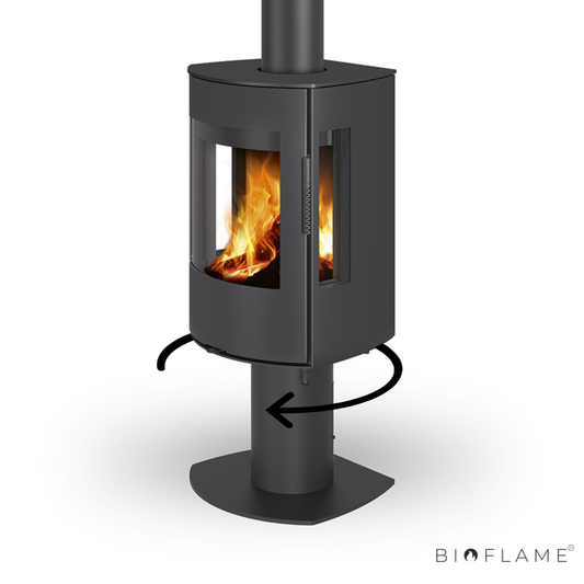 SALAMANDRA A LENHA - ROMOTOP SEIDO T 3S ROTATIVA